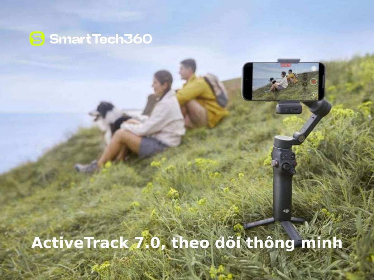 Công nghệ ActiveTrack 7.0 trên DJI Osmo Mobile 7P