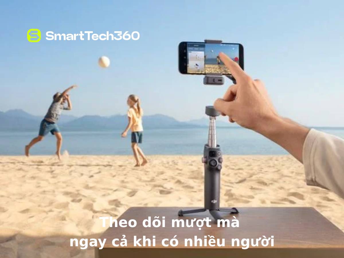 Thuật toán Smart Capture trên DJI Osmo Mobile 7P