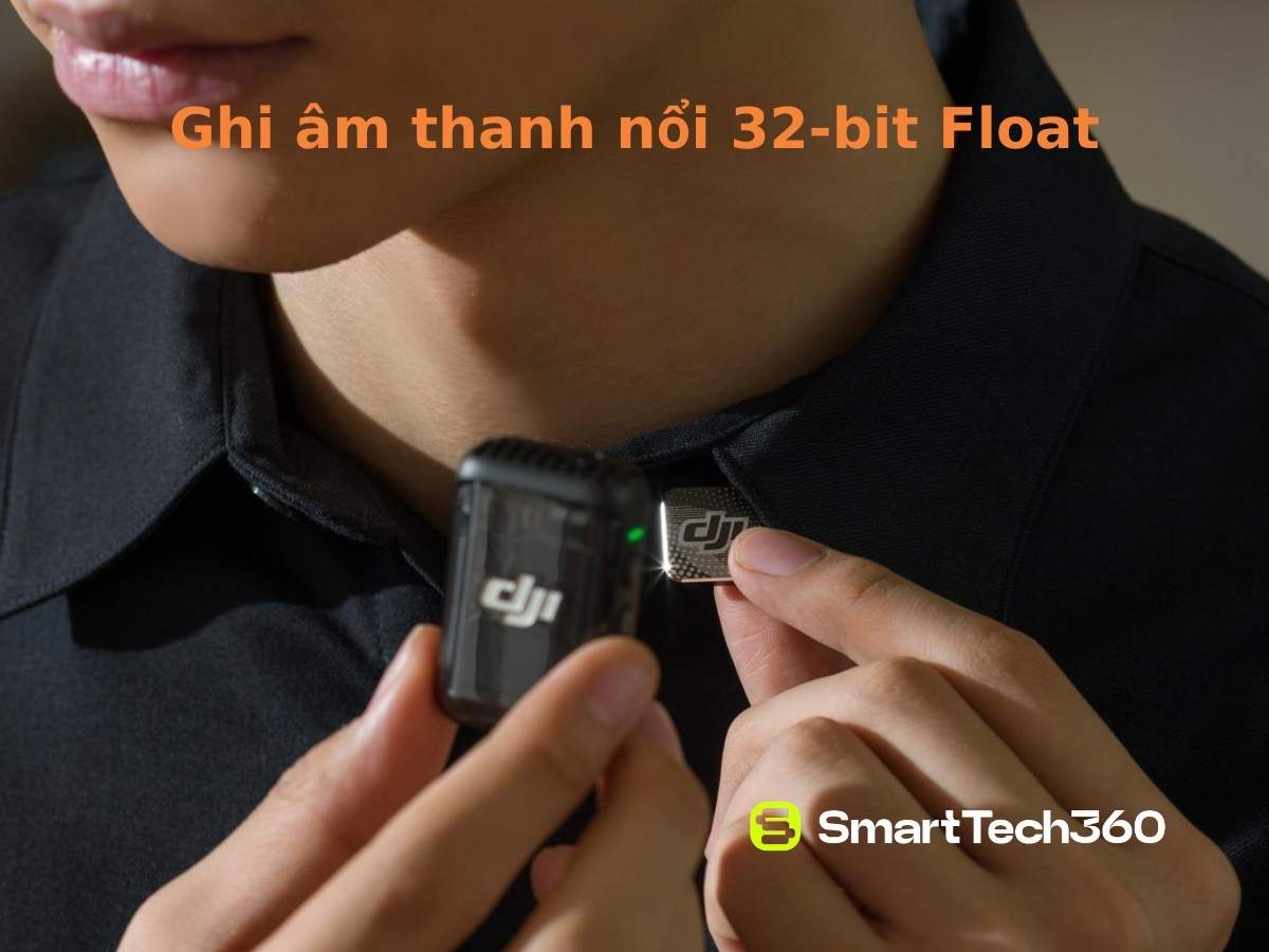 dji mic 2 32 bit float