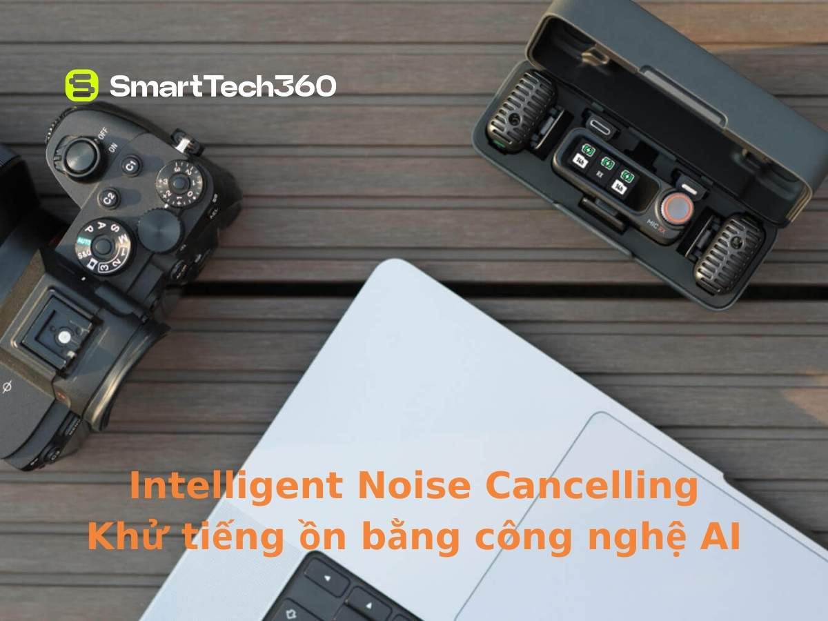 dji mic 2 intelligent noise cancelling