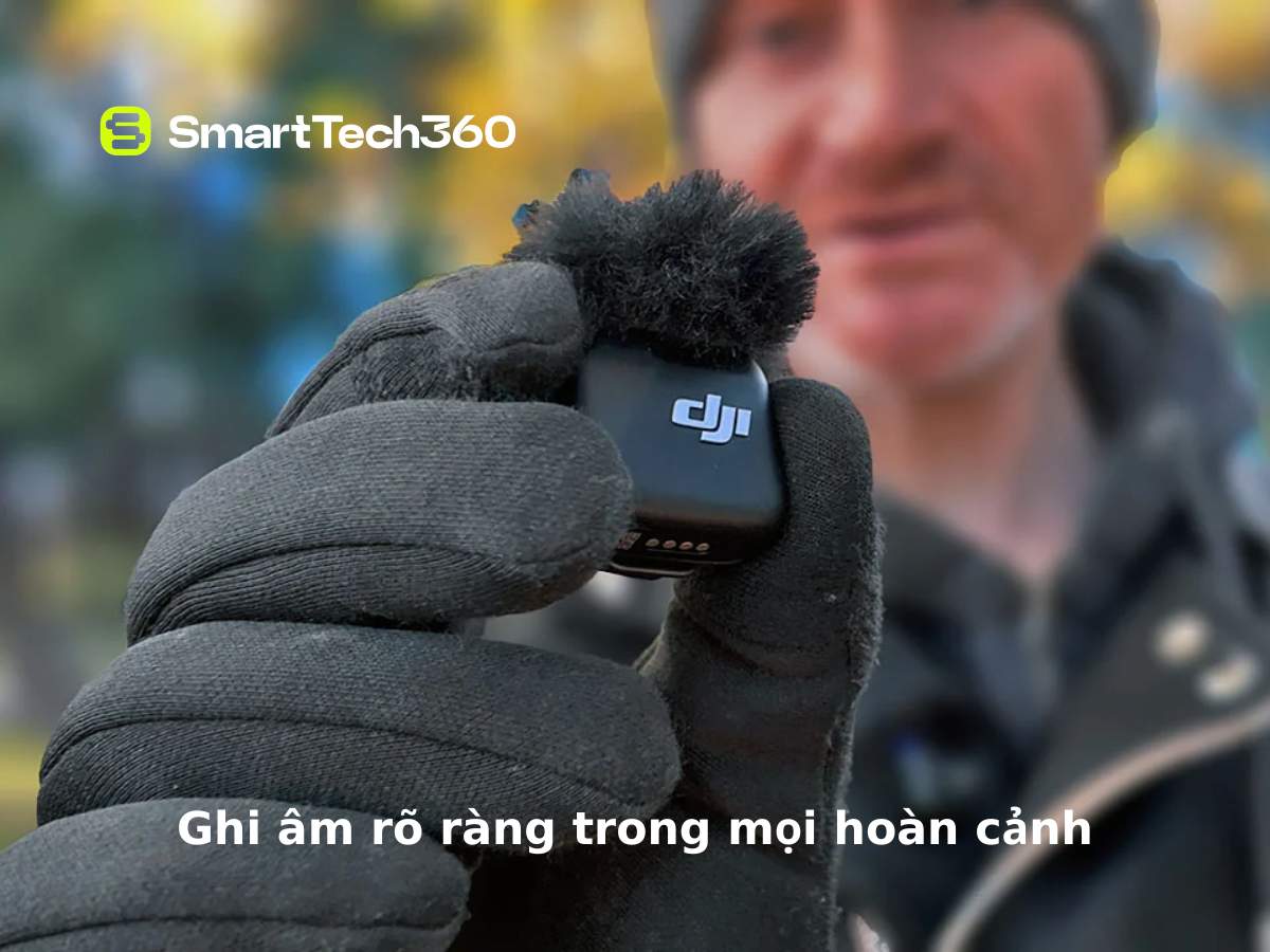 dji mic mini ghi am ro rang