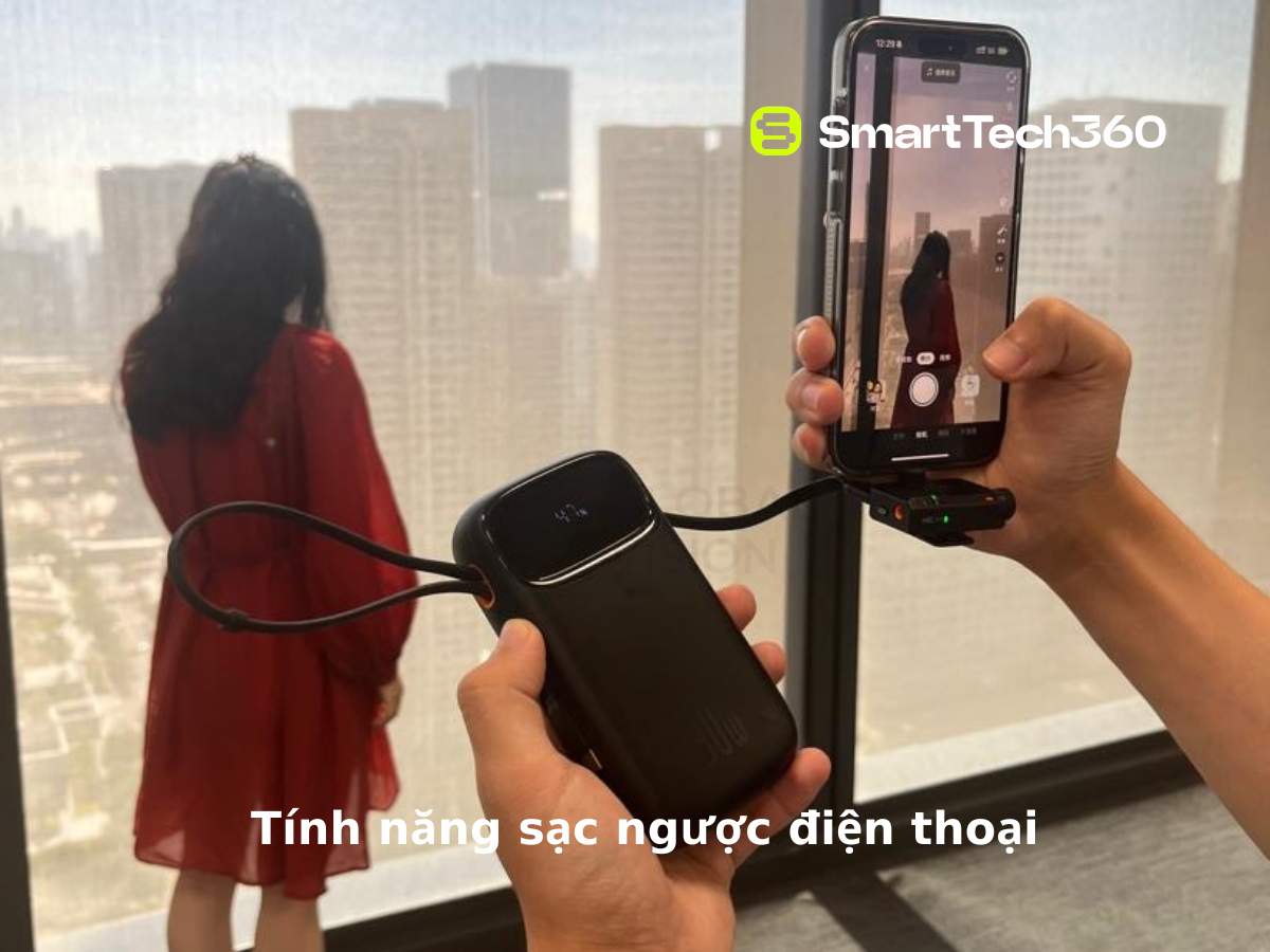 dji mic mini sac nguoc dien thoai