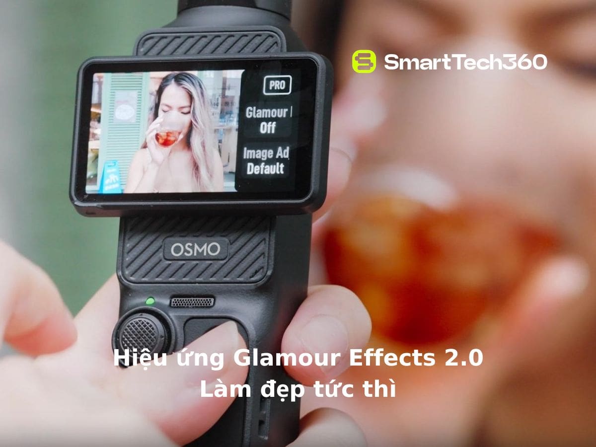 dji osmo pocket 3 glamour effects