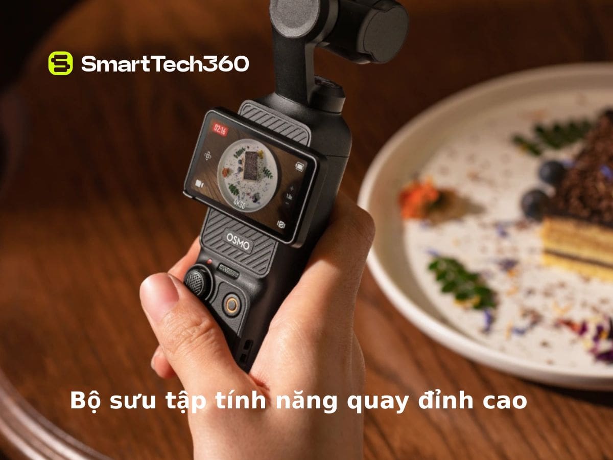 dji osmo pocket 3 tinh nang quay