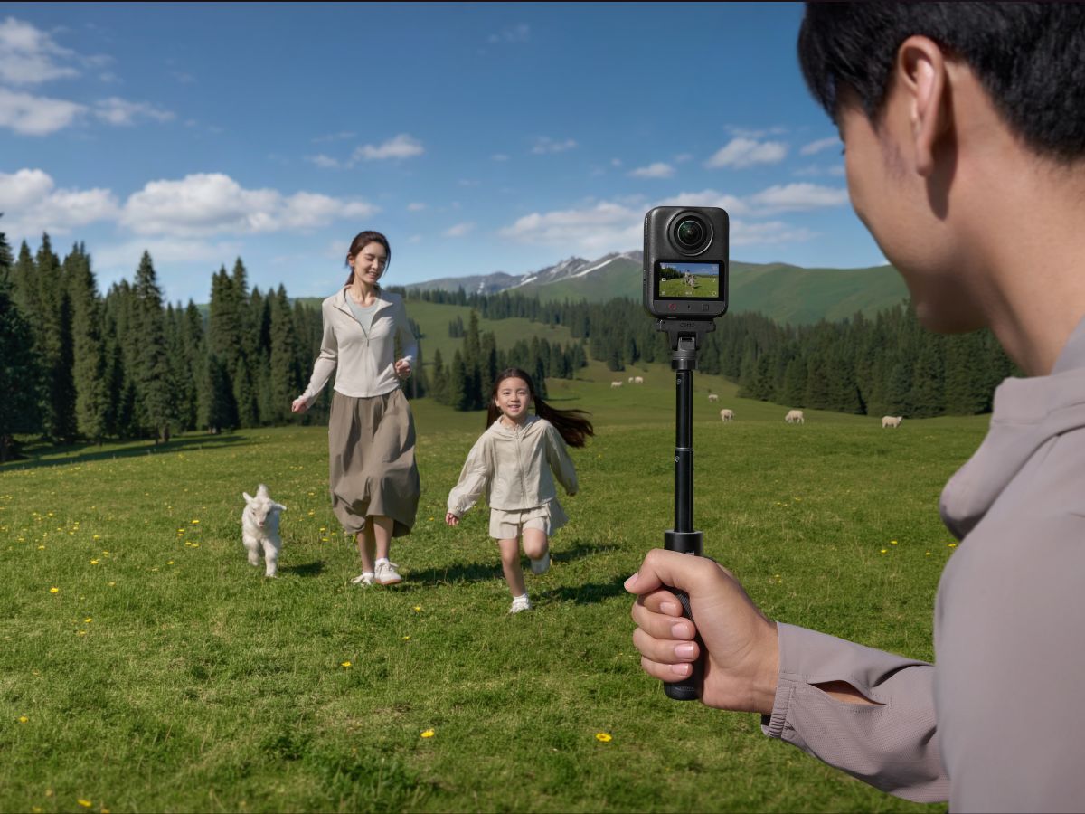 DJI Osmo 360 II khóa nét theo dõi AI gia đình