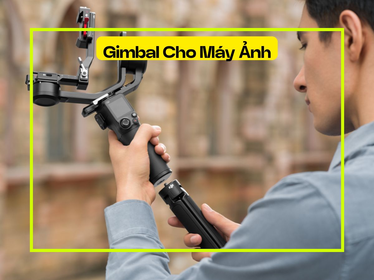 Gimbal cho máy ảnh chuyên nghiệp