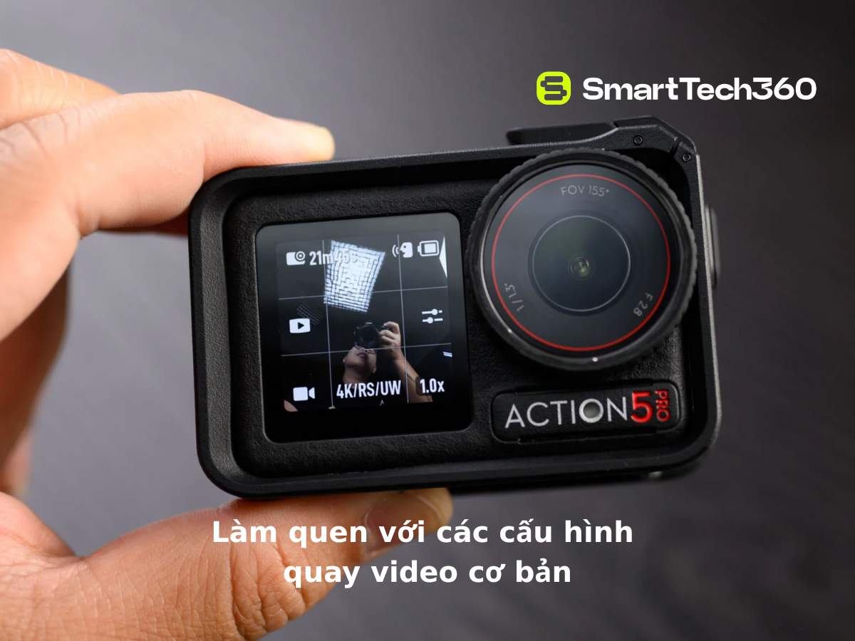 huong dan su dung dji osmo action 5 pro cau hinh quay video