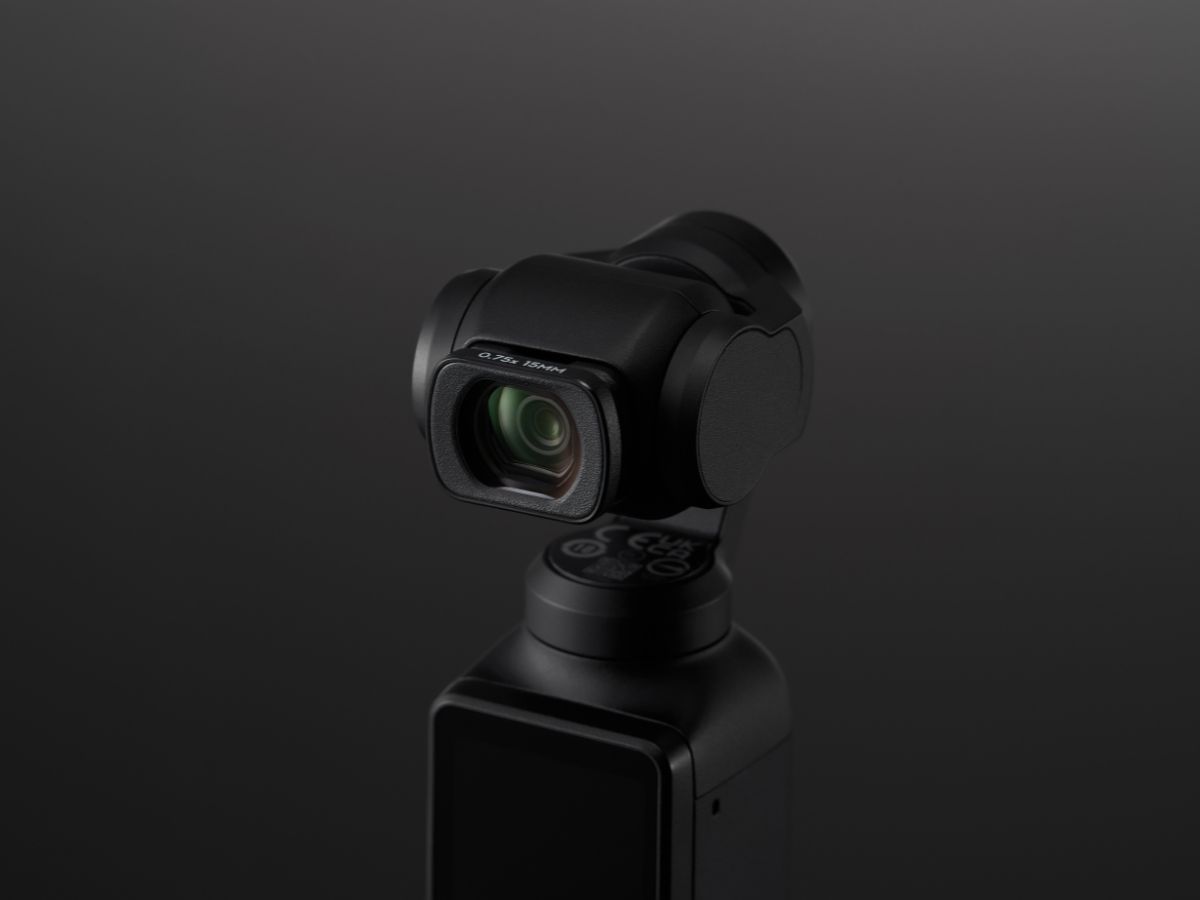 Gắn ống kính góc rộng mở rộng khung hình cho Pocket 3