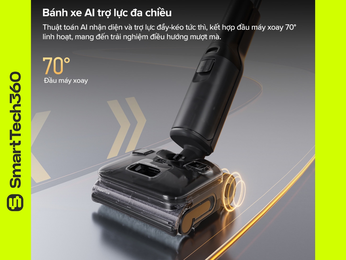 Bánh xe AI trợ lực SlideTech