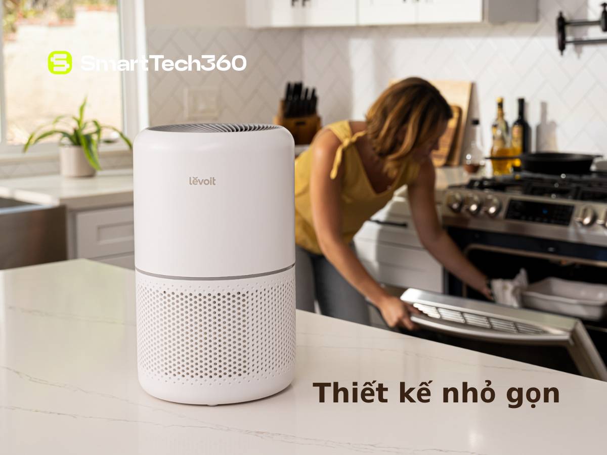 may loc khong khi levoit core 300s thiet ke nho gon