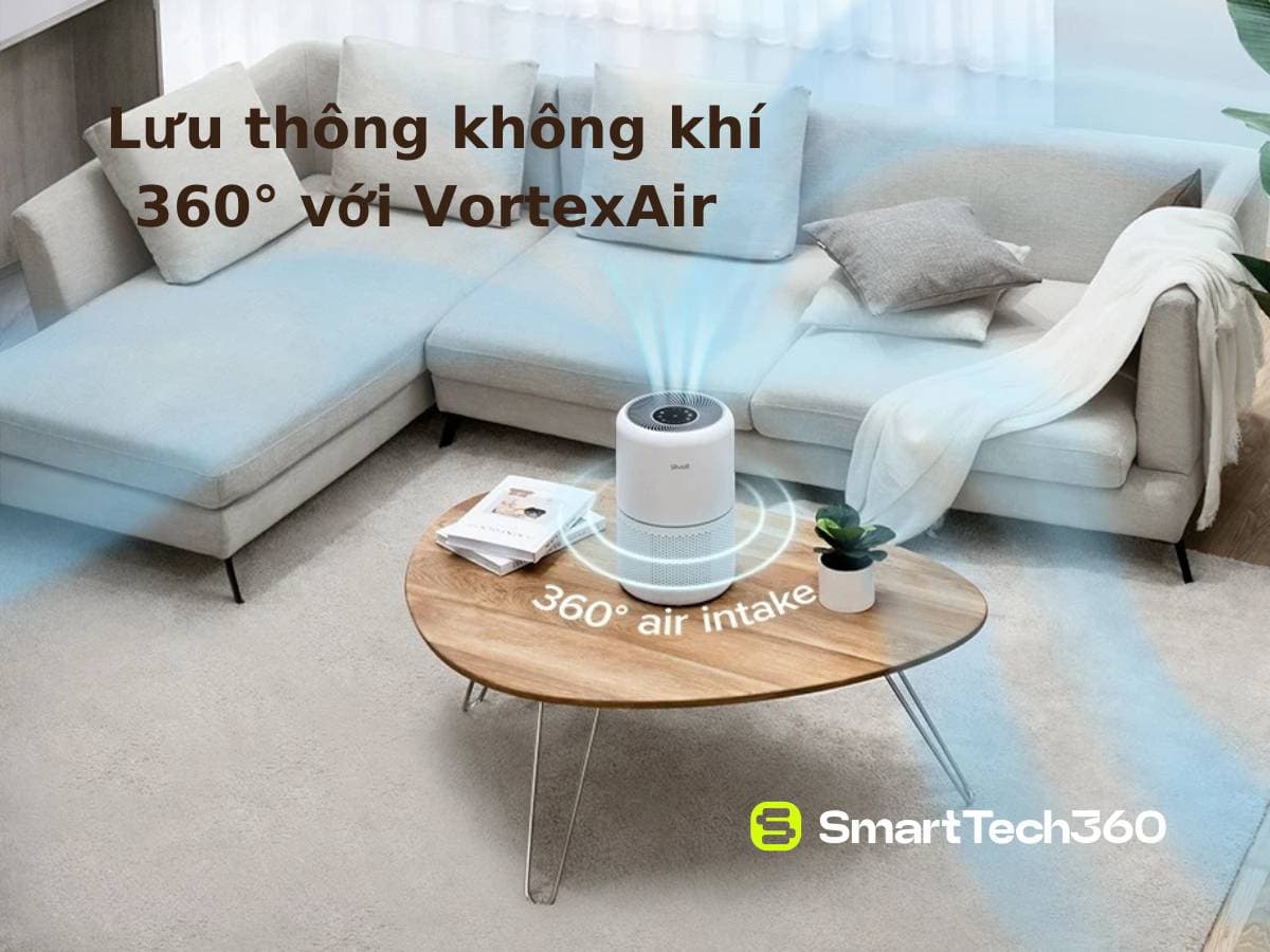 may loc khong khi levoit core 300s vortex air