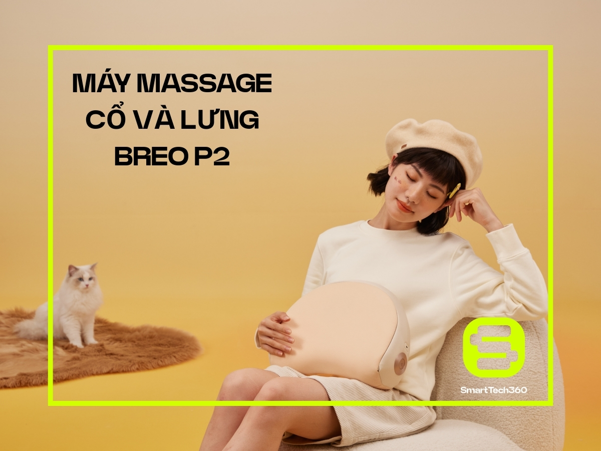 Máy massage cổ và lưng Breo P2