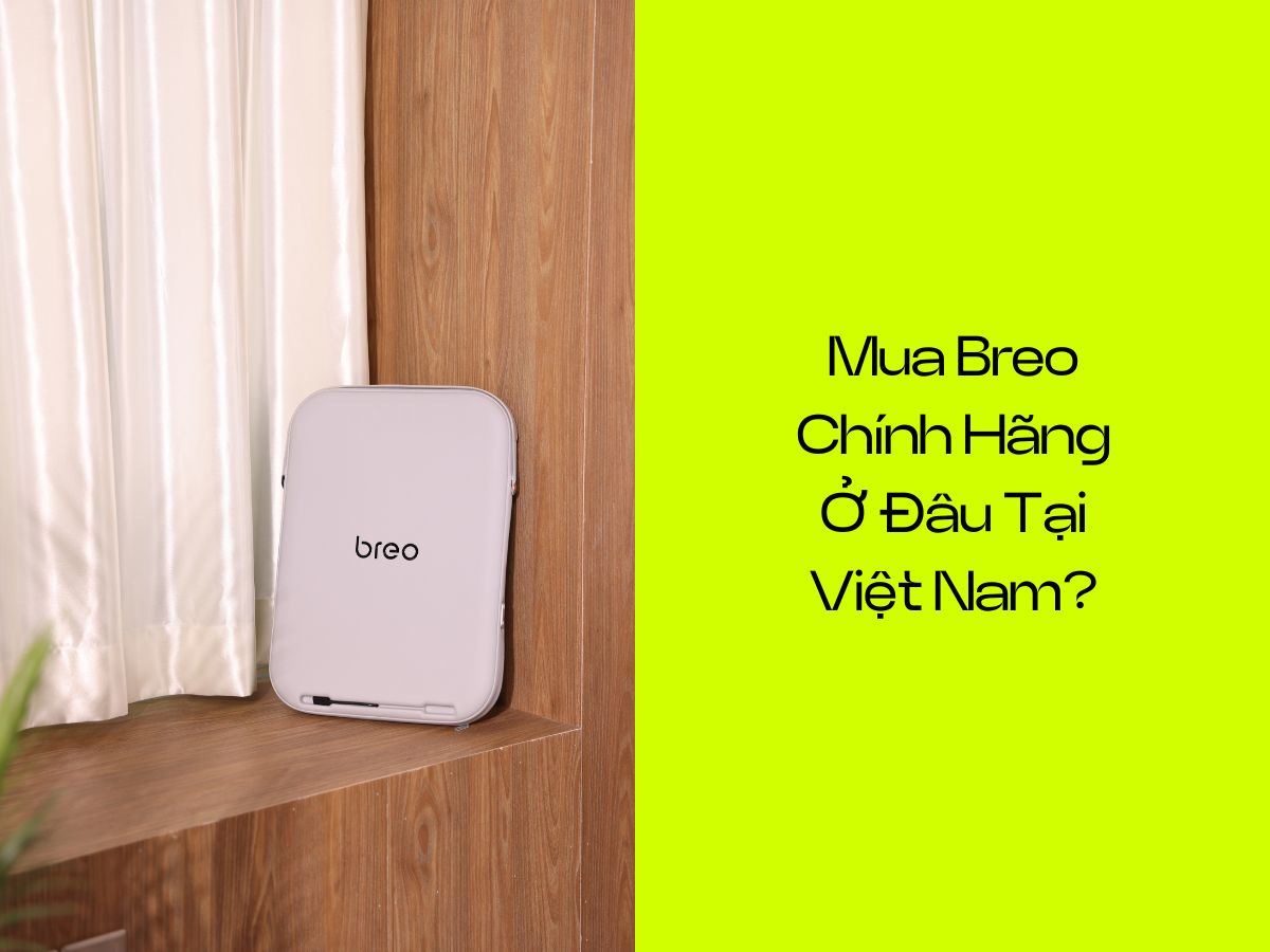 Mua máy massage Breo chính hãng ở đâu tại Việt Nam