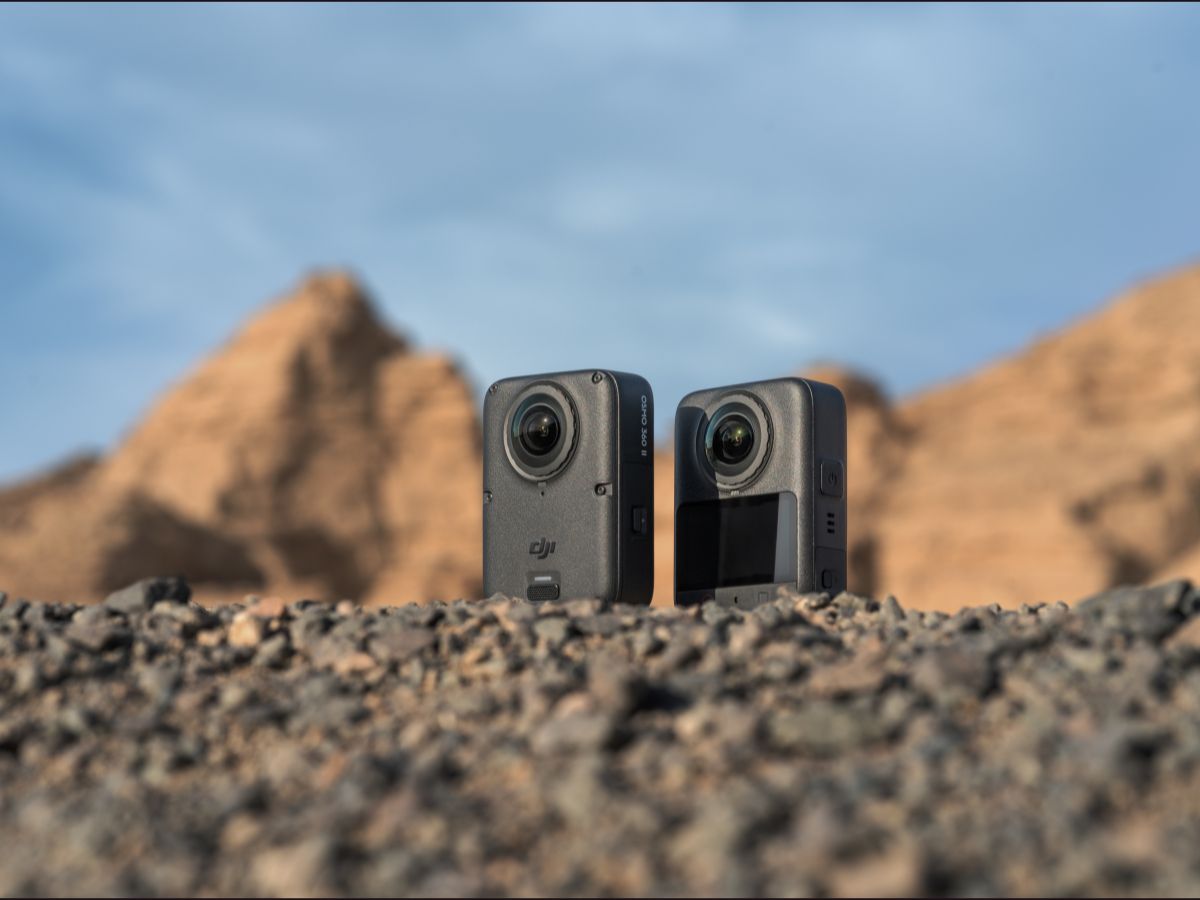 DJI Osmo 360 II ngoại quan thực tế 183g