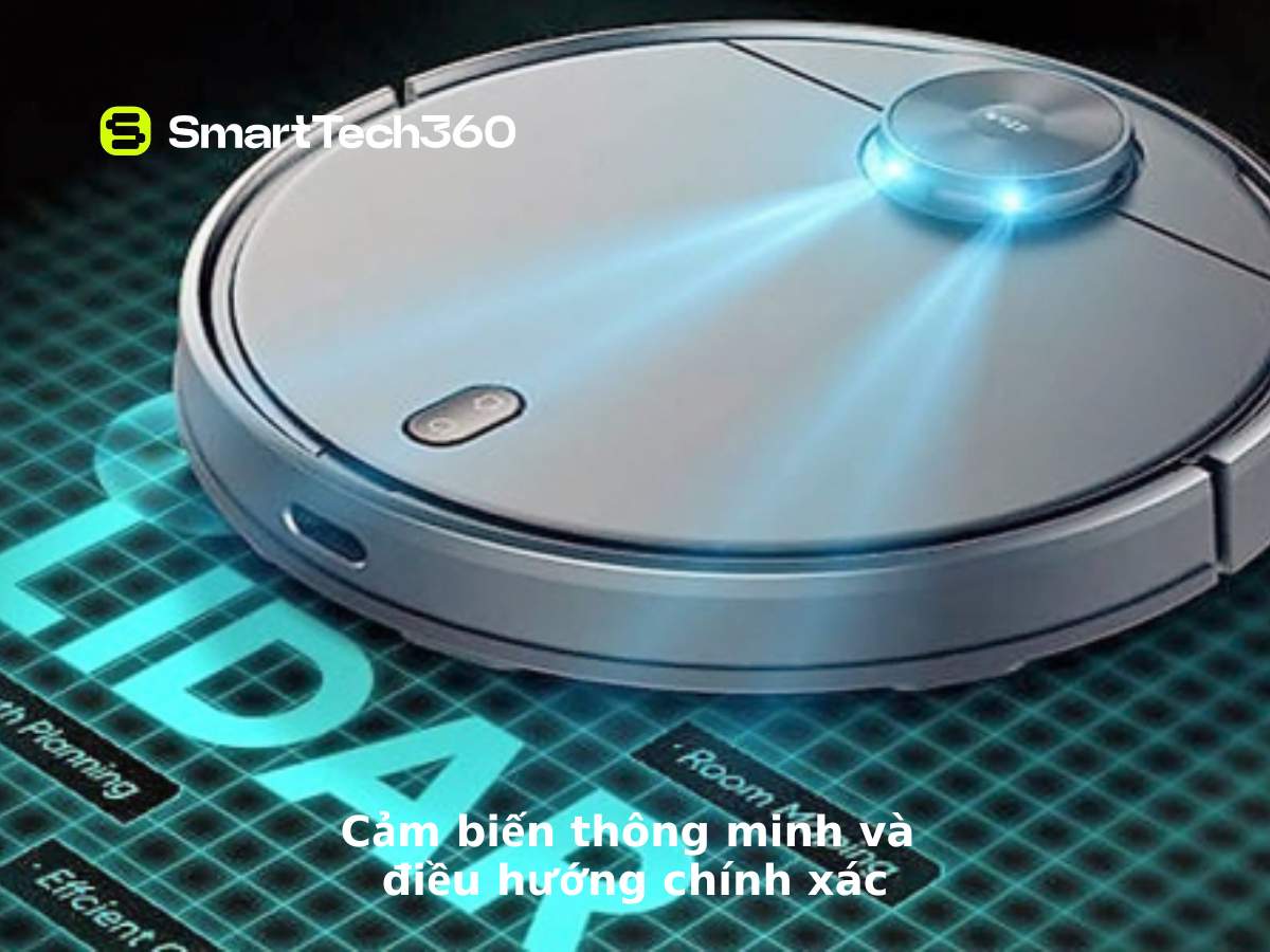 review robot hut bui lau nha cam bien thong minh