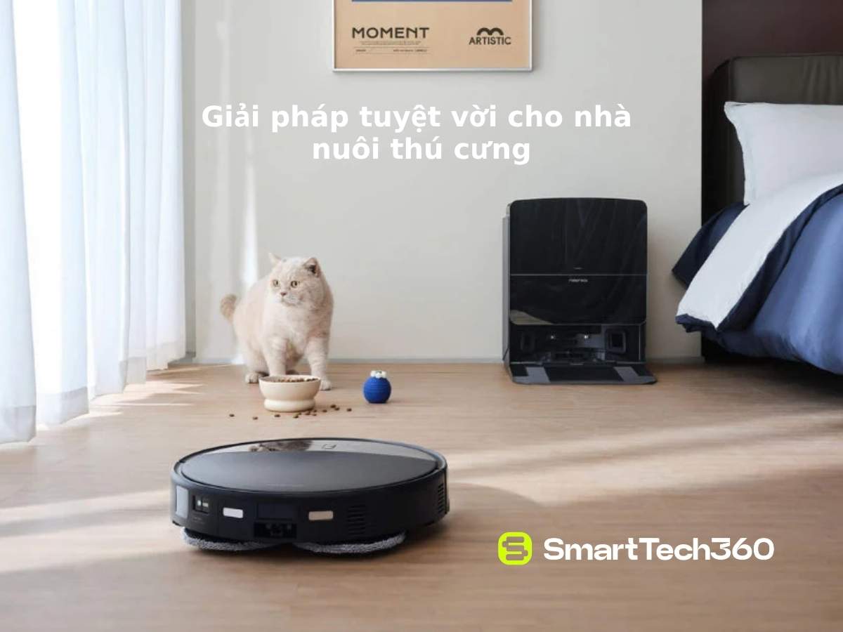 review robot hut bui lau nha uu diem an toan cho thu cung