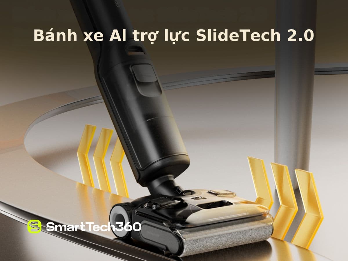 Hệ thống bánh xe trợ lực SlideTech 2.0