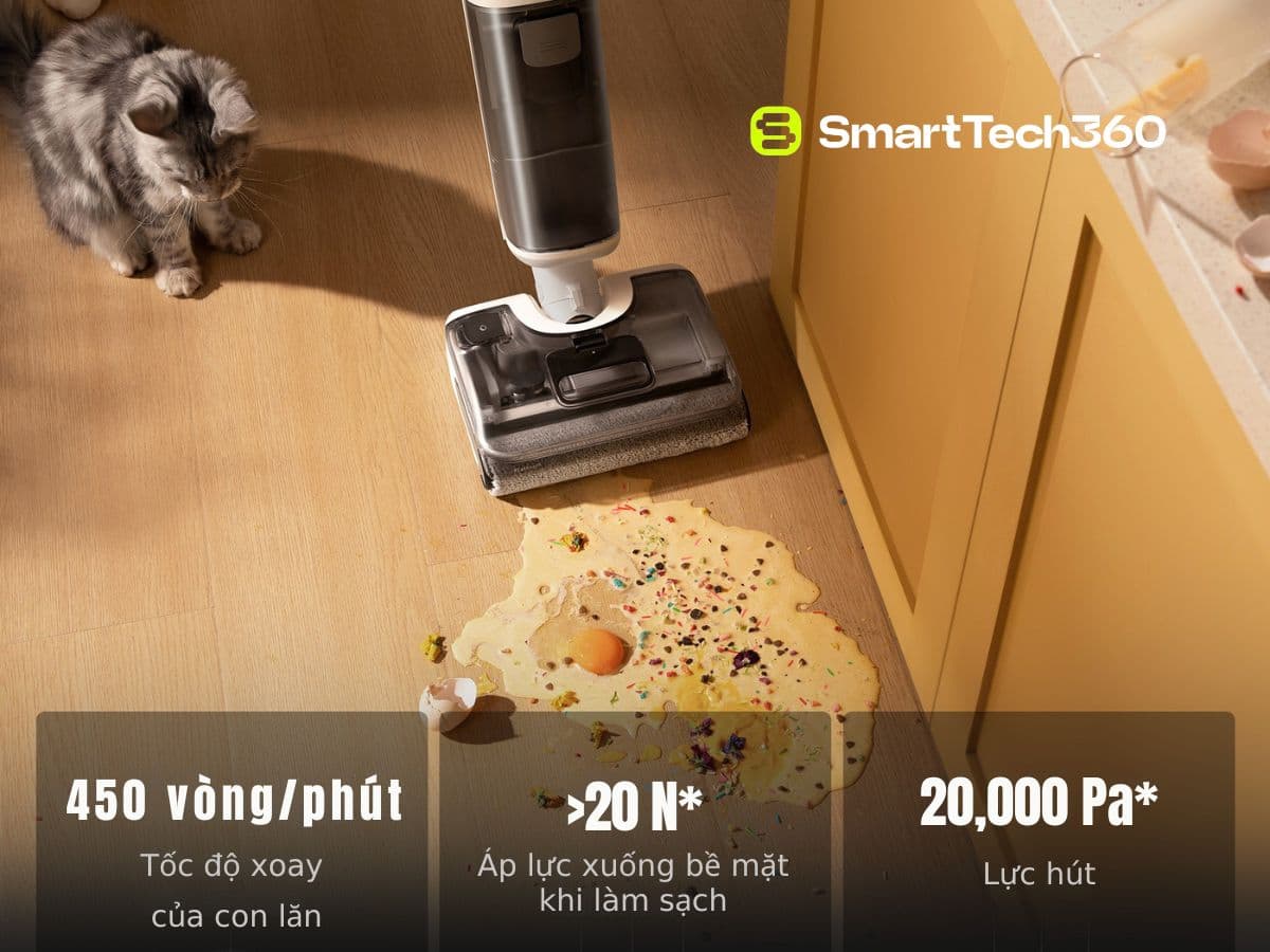 roborock f25 luc hut manh