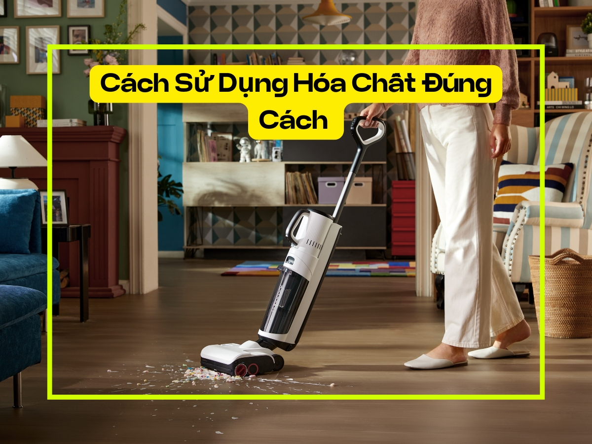 roborock f25 su dung hoa chat dung cach