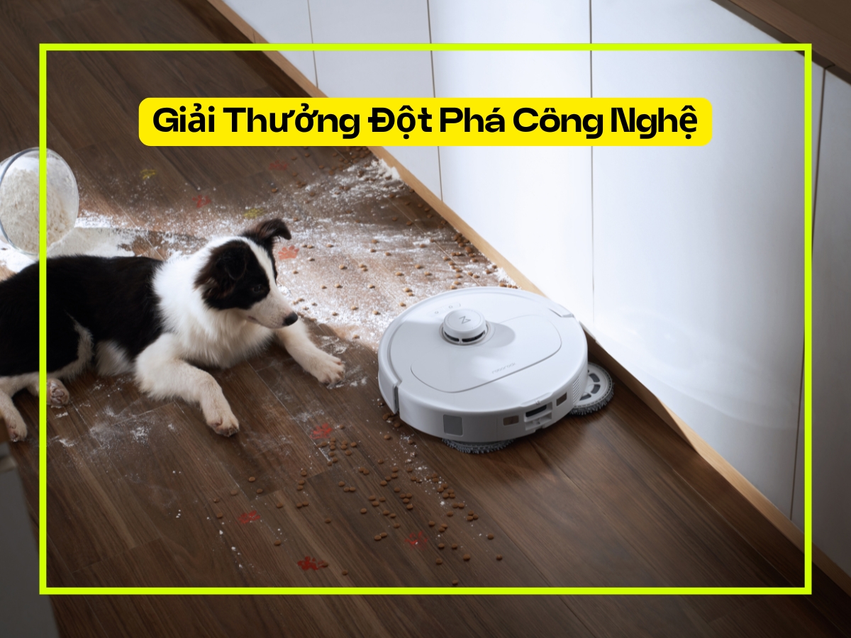 Giải thưởng đột phá công nghệ của Roborock trên thế giới