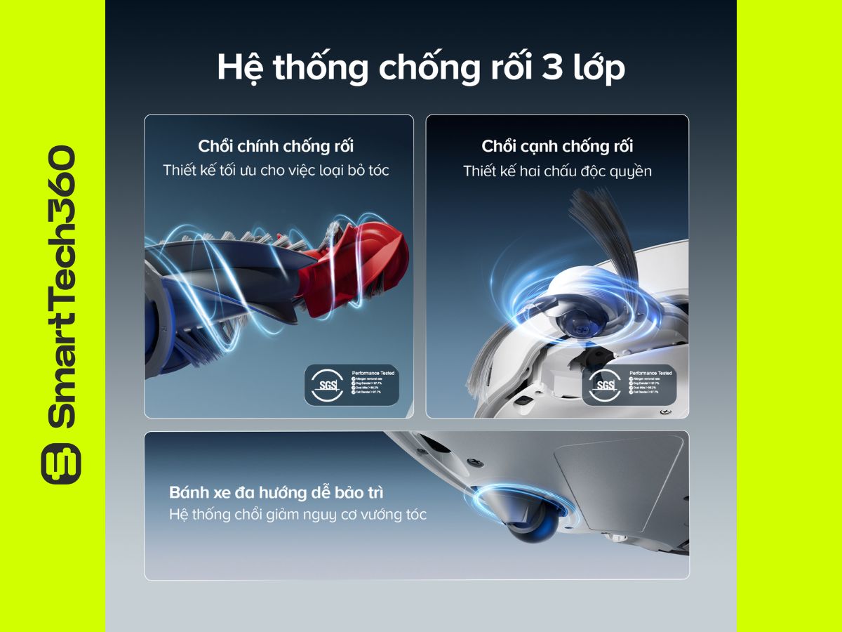 roborock qrevo curv 2 pro he thong chong roi 3 lop