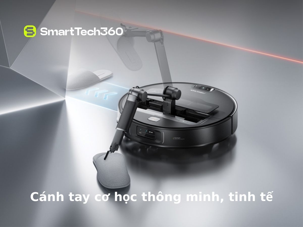 roborock saros z70 canh tay co hoc