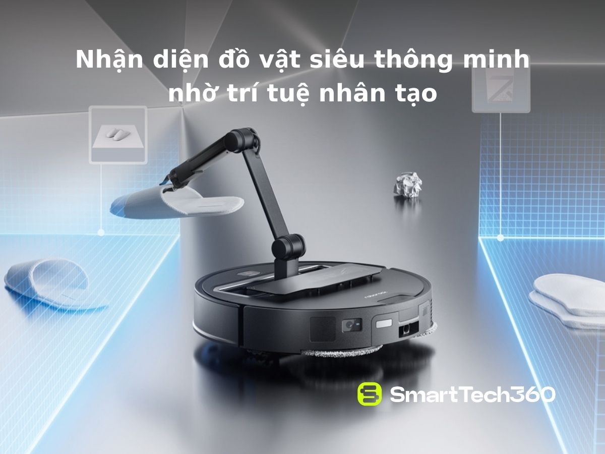 roborock saros z70 nhan dien do vat