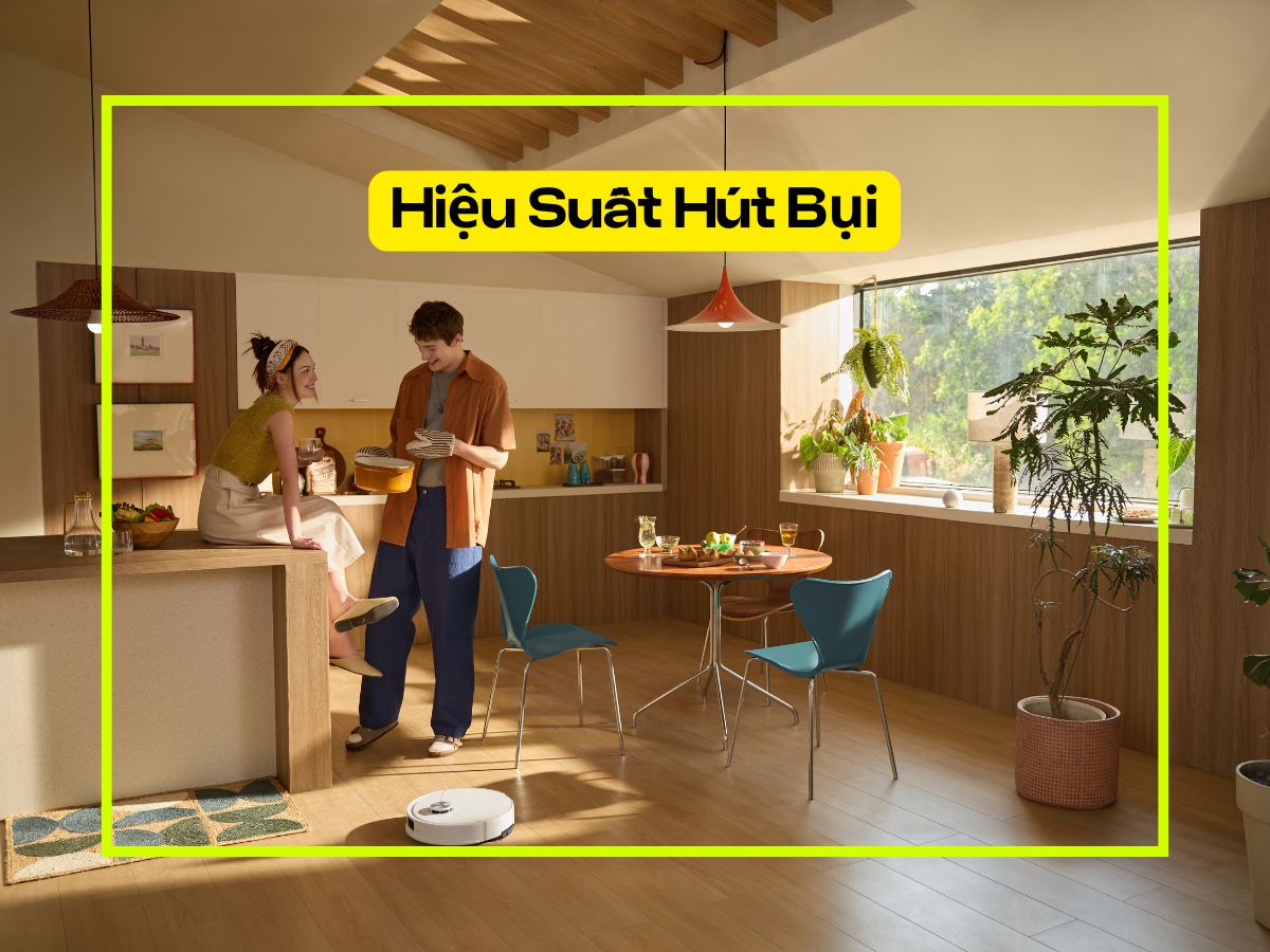 Hiệu suất hút bụi của Roborock và Ecovacs