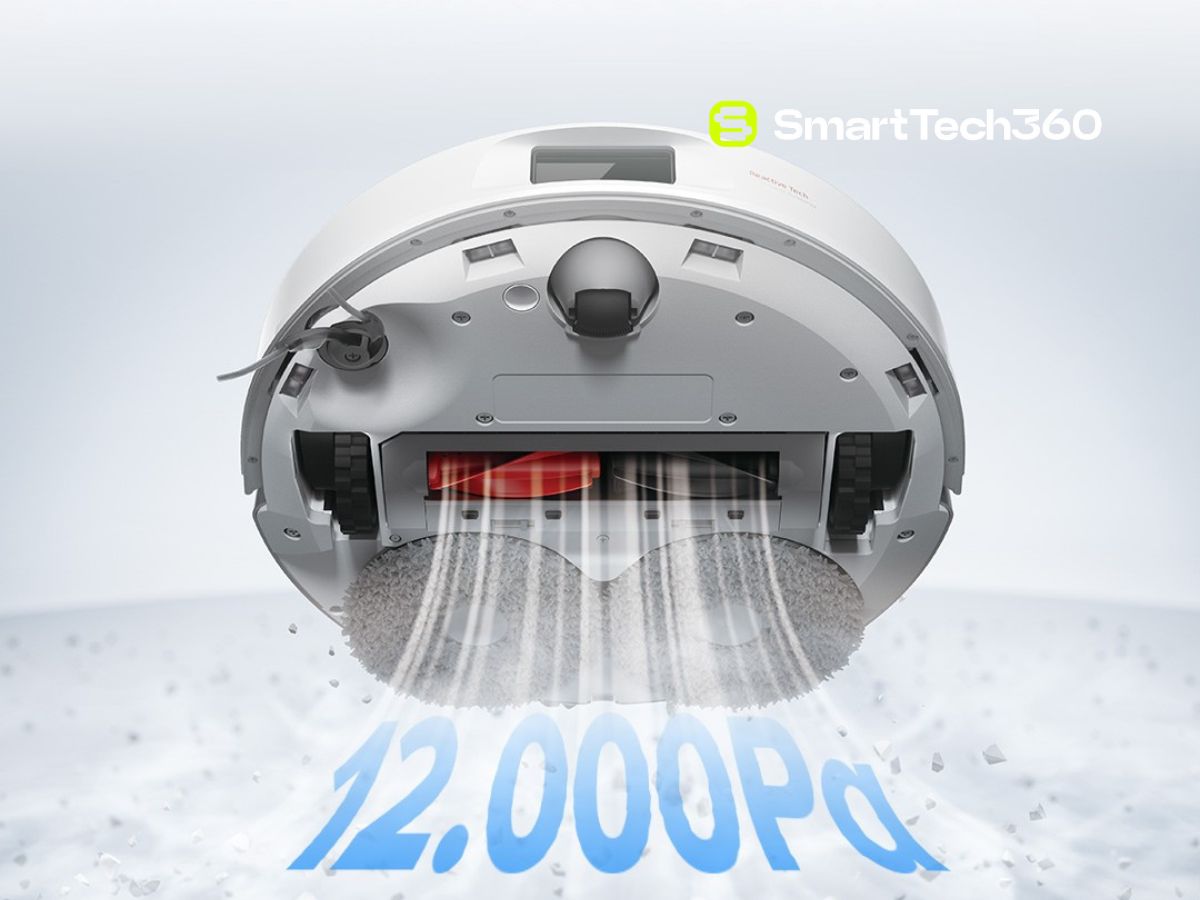 robot hut bui lau nha roborock qrevo 5ae luc hut