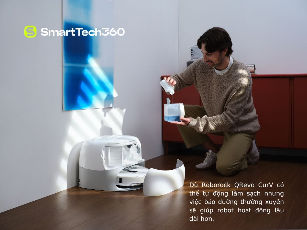 robot hut bui lau nha roborock qrevo curv bao tri