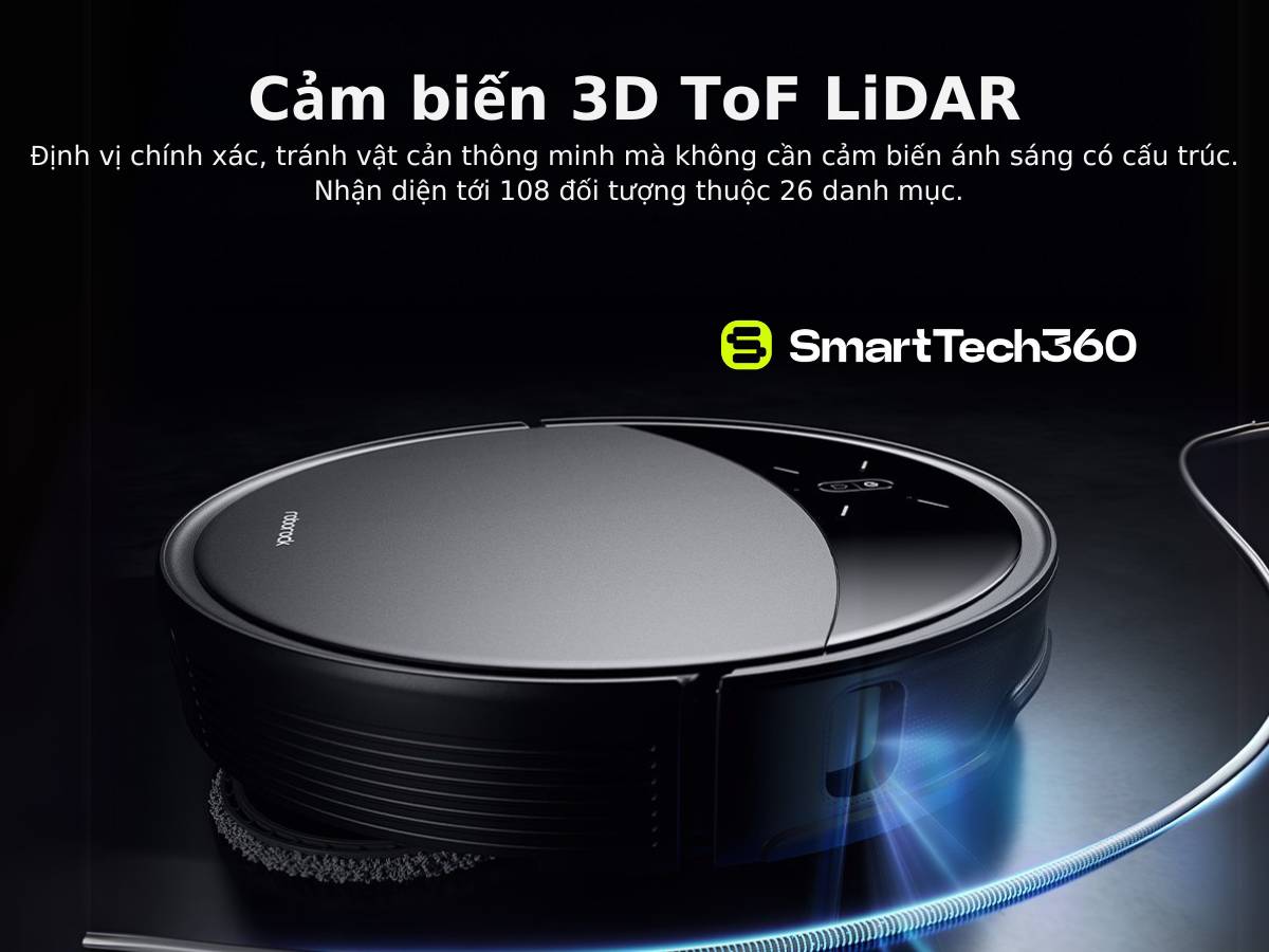 roborock saros 10r cam bien thong minh