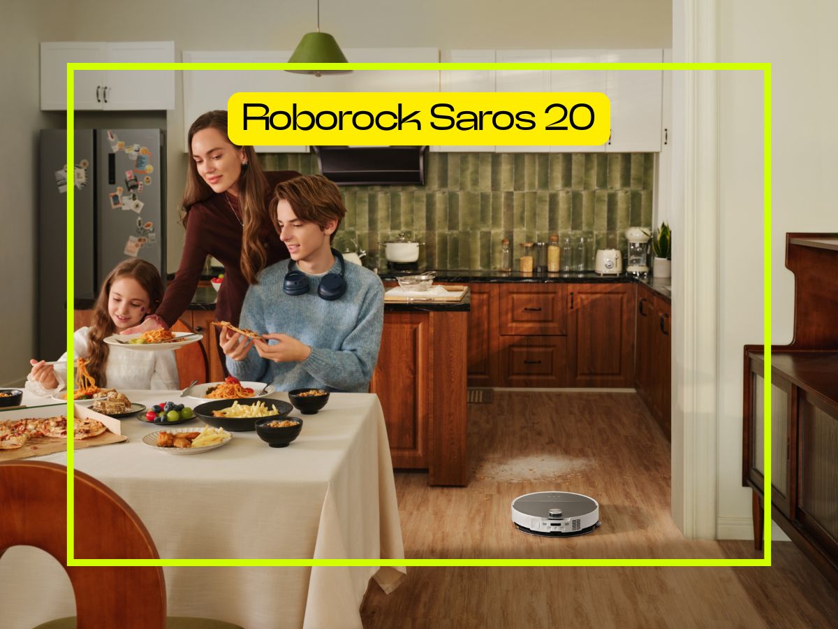 robot hút bụi lau nhà roborock saros 20 cao cấp