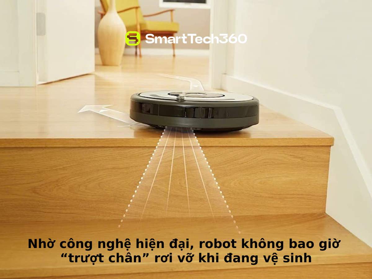 Robot lau cầu thang hoạt động như thế nào