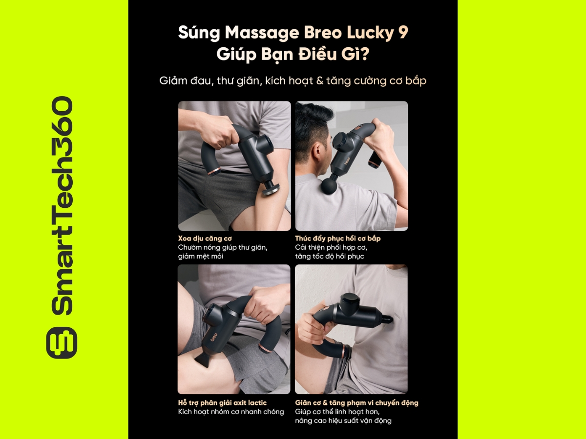 sung massage breo lucky 9 huong dan su dung