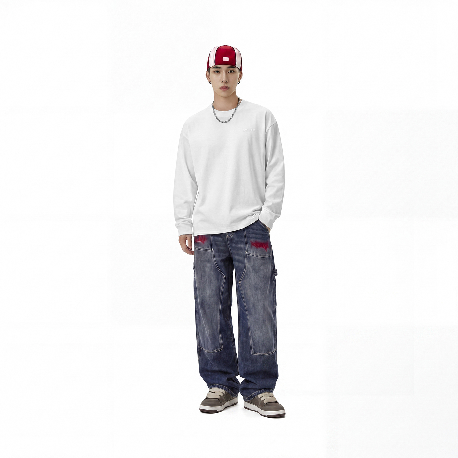 Áo thun dài tay nam nữ Regular Long sleeve Tee N-T31-T
