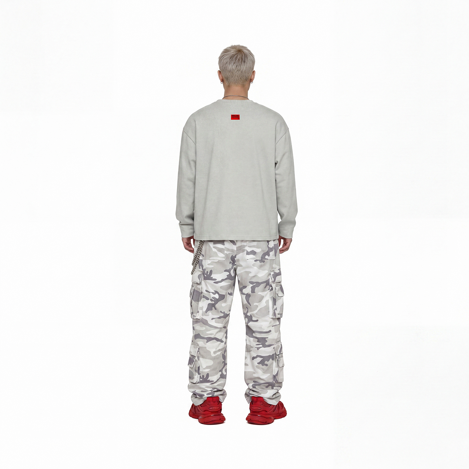Áo thun tay dài basic Regular Long sleeve Tee NULLED N-T31-X
