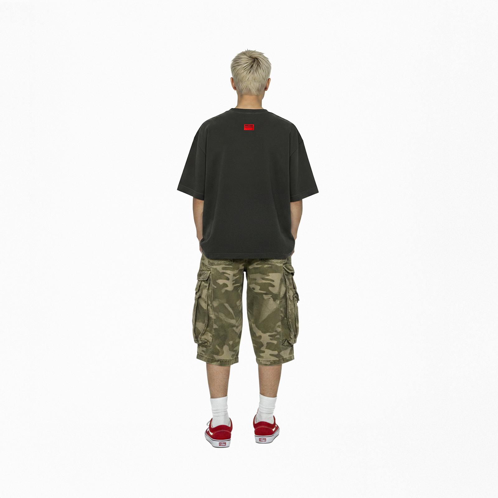 Áo thun cotton tay ngắn NULLED Human Tee N-T4