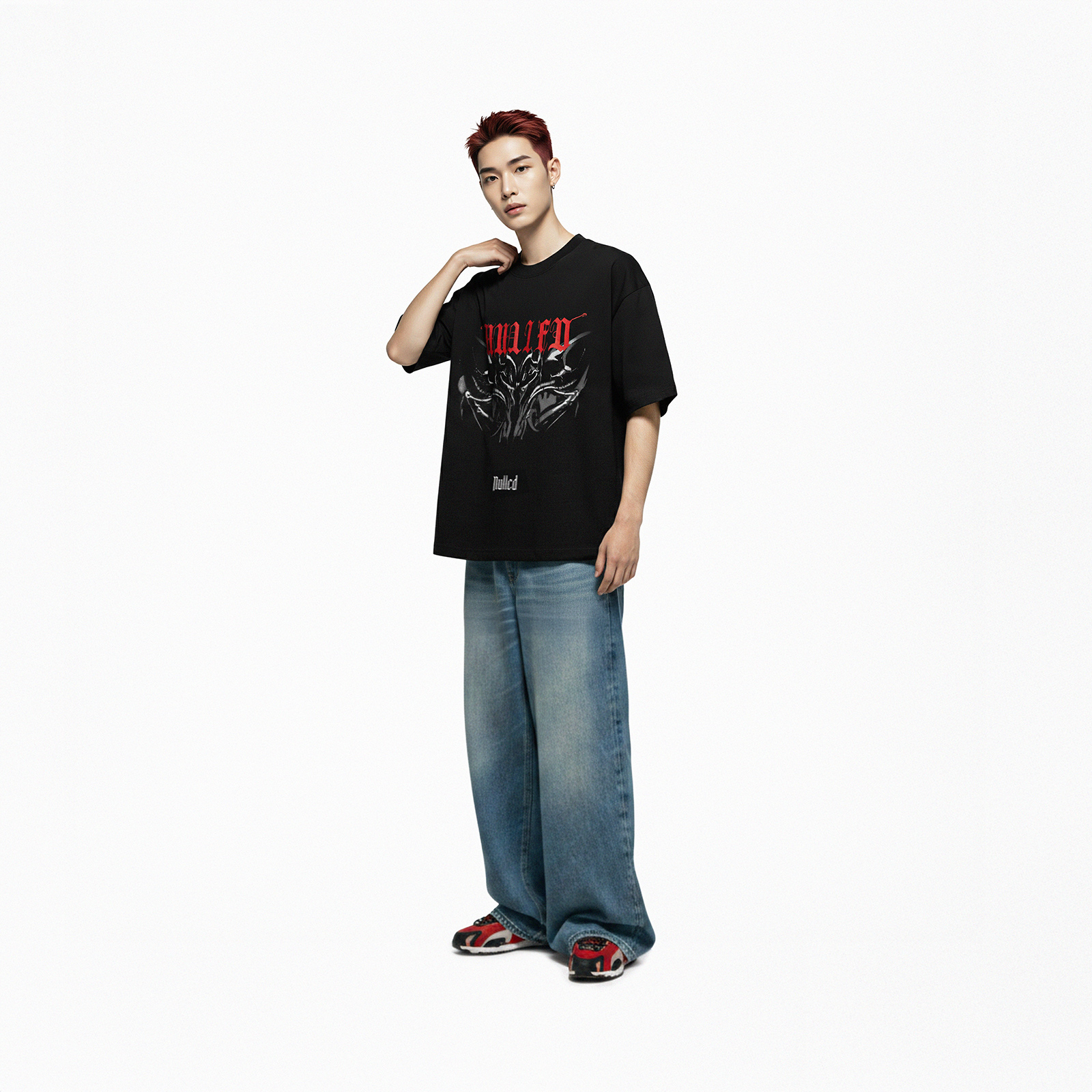 Áo thun in hình Gothic Tee N-T9