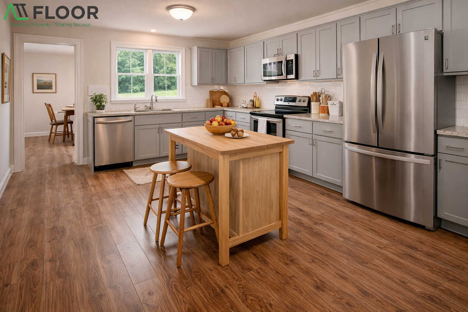 ATT plastic flooring