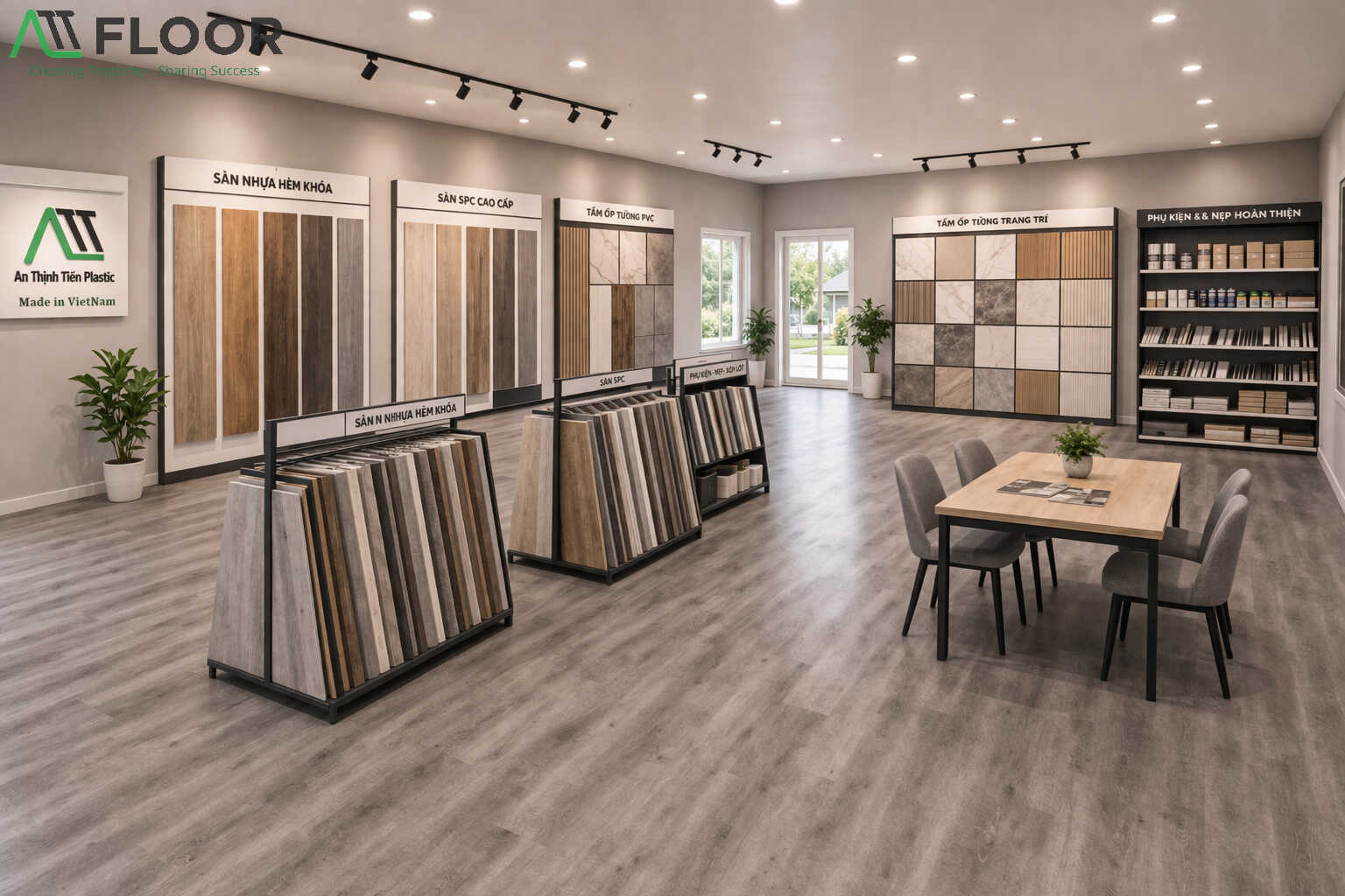 ATT plastic flooring