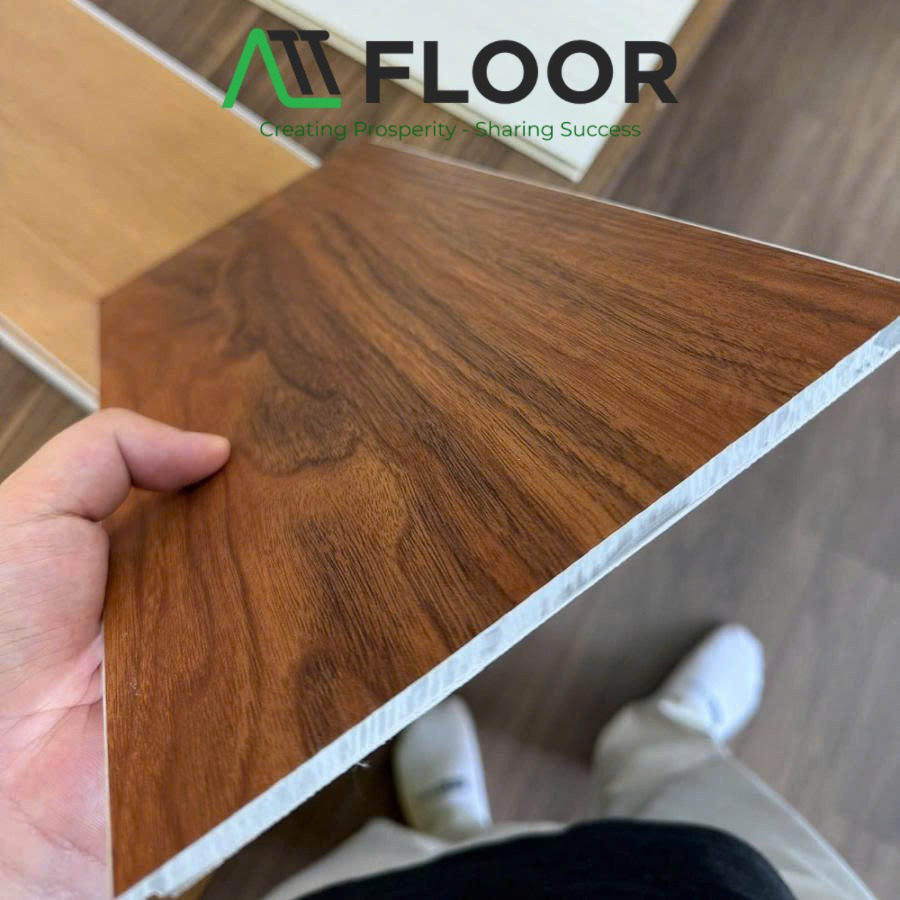 SPC flooring wood design and surface texture
