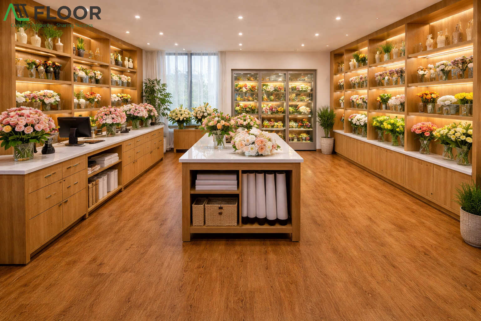 Is wood-plastic flooring really good