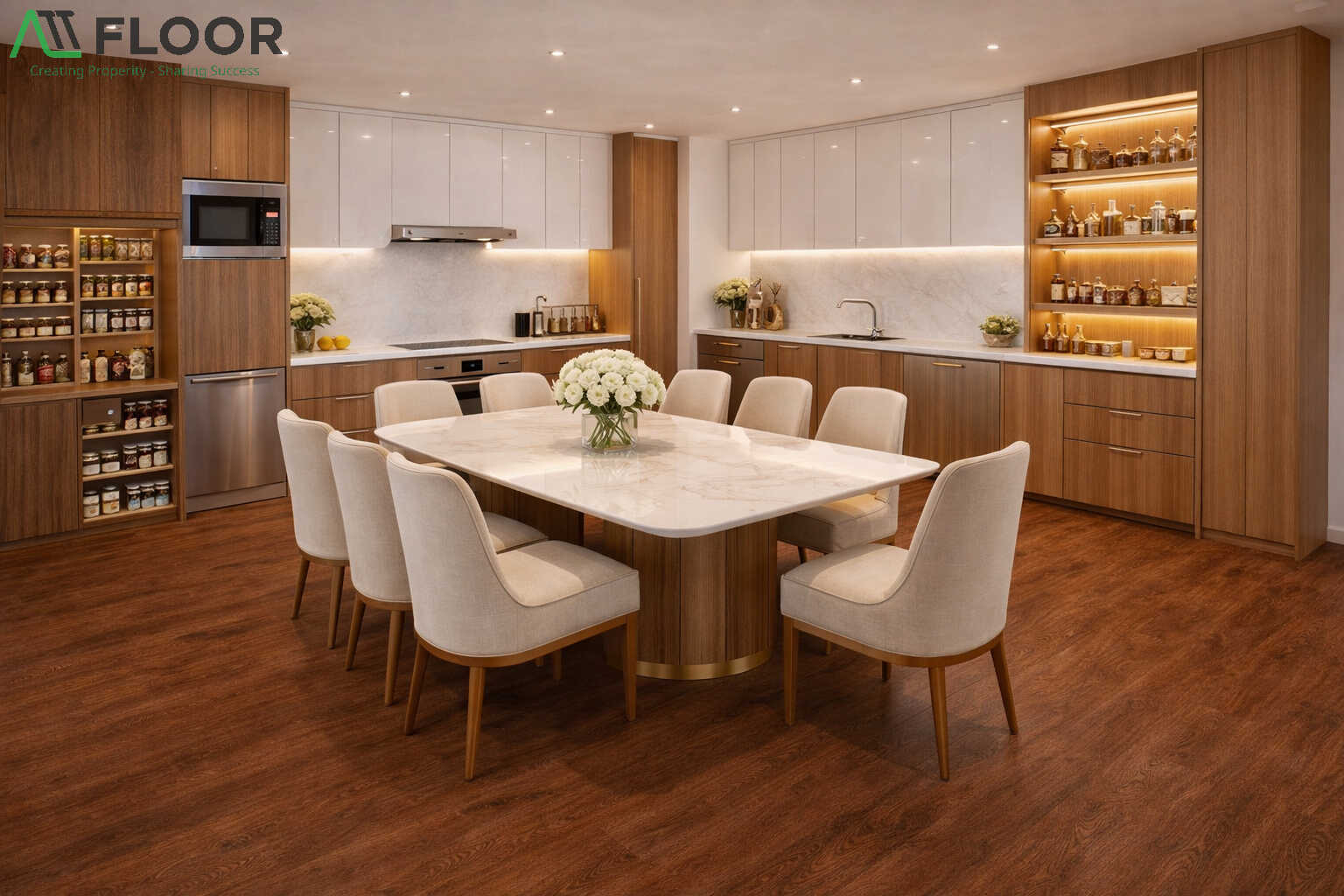 Is wood-plastic flooring really good