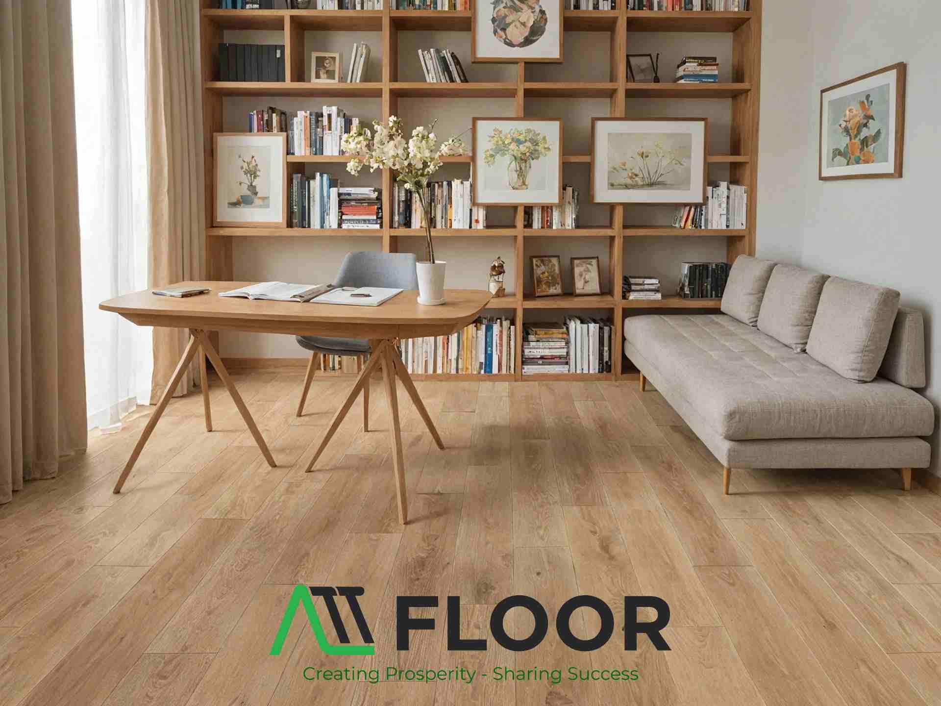Wide Planks Make Rooms Look Bigger