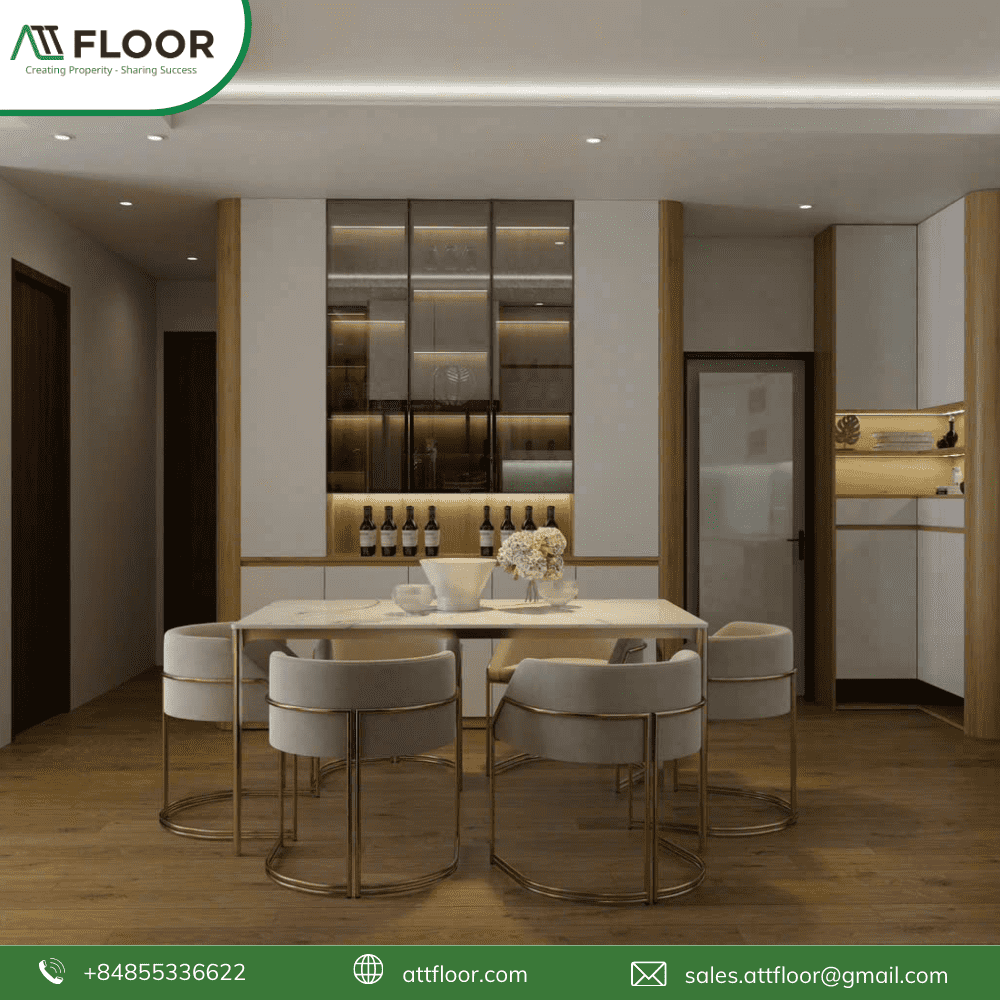 Wood-grain SPC flooring