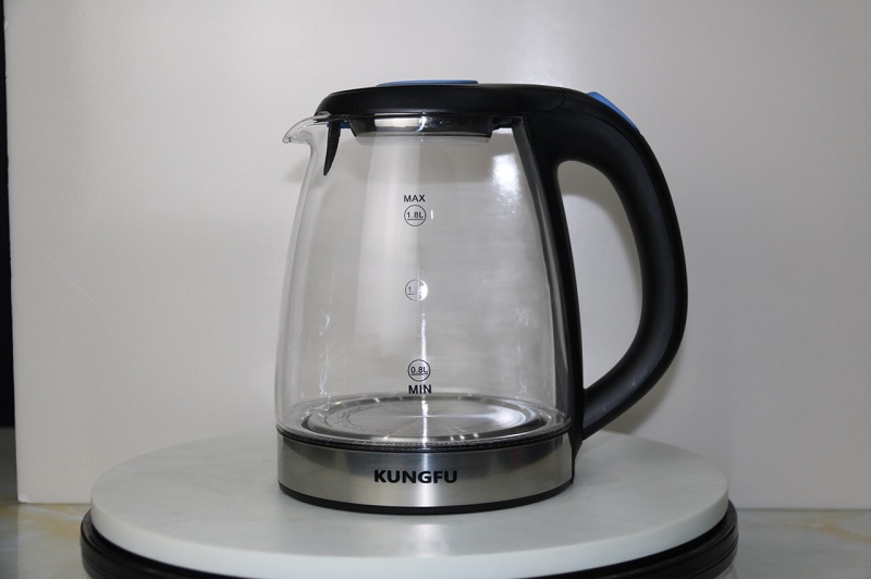 Ấm siêu tốc thủy tinh Kungfu KF1899 1,8L 1500W