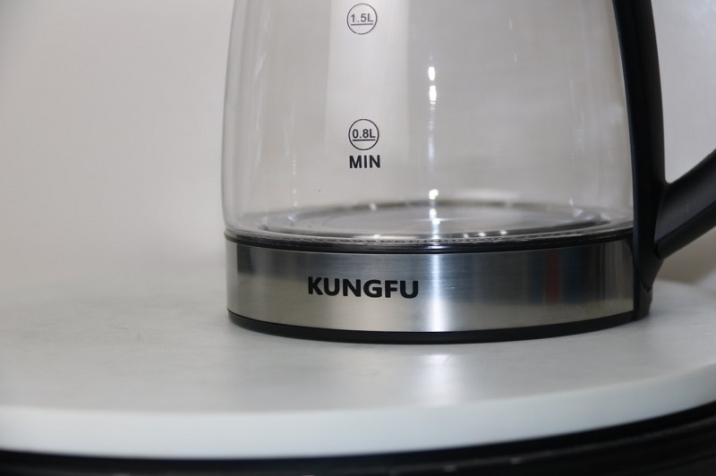 Ấm siêu tốc thủy tinh Kungfu KF1899 1,8L 1500W