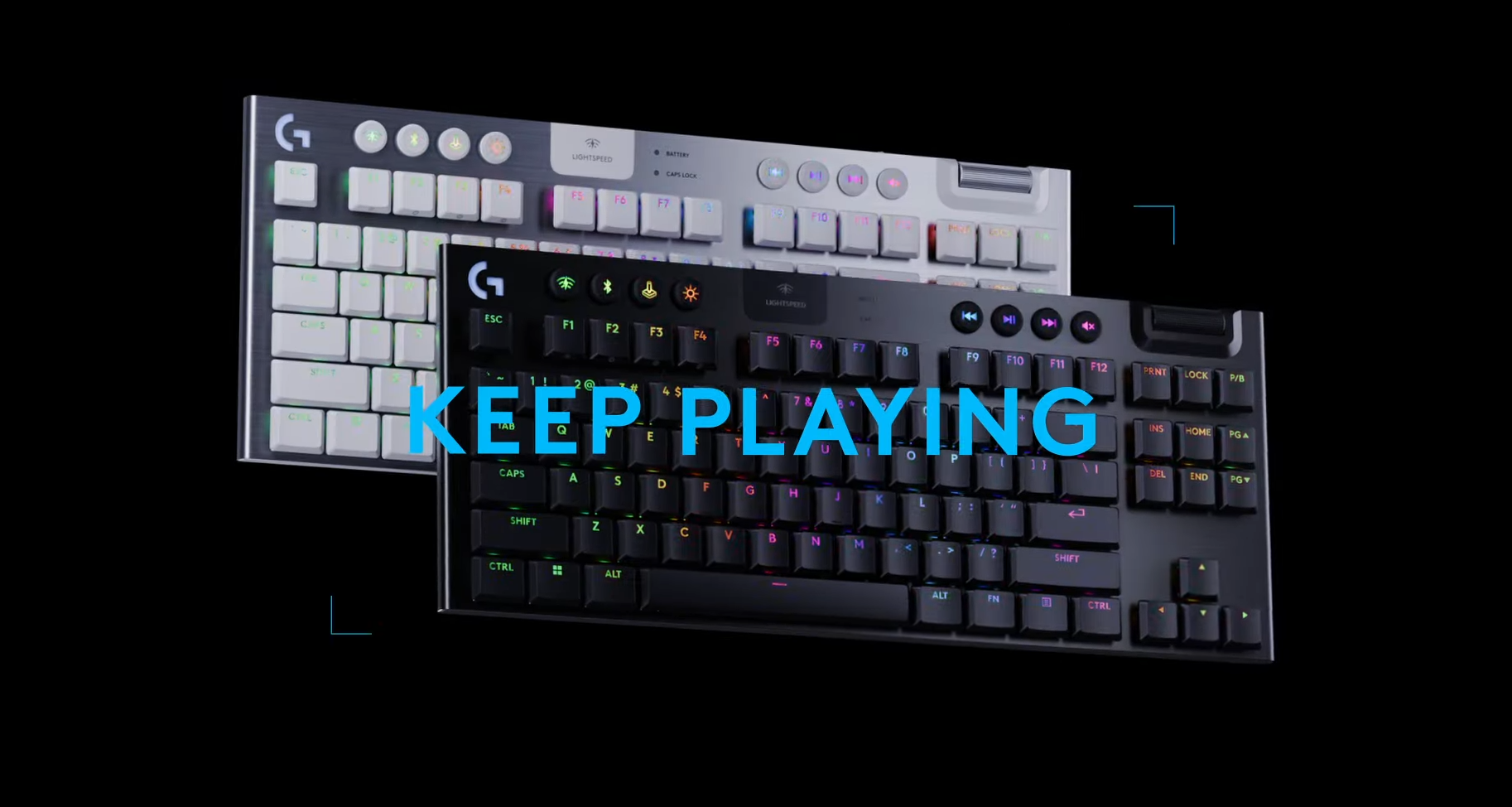 Bàn phím cơ không dây Logitech G915 X TKL Lightspeed (Wireless/Rgb/Tactile/Trắng)_920-012738