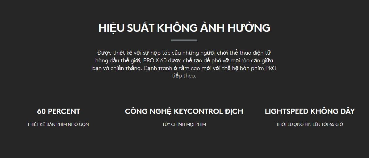 Bàn phím cơ Logitech Pro X 60 Lightspeed Wireless Rose (Wireless 2.4Ghz/Bluetooth/USB/GX Optical Tactile/RGB)_920-011954