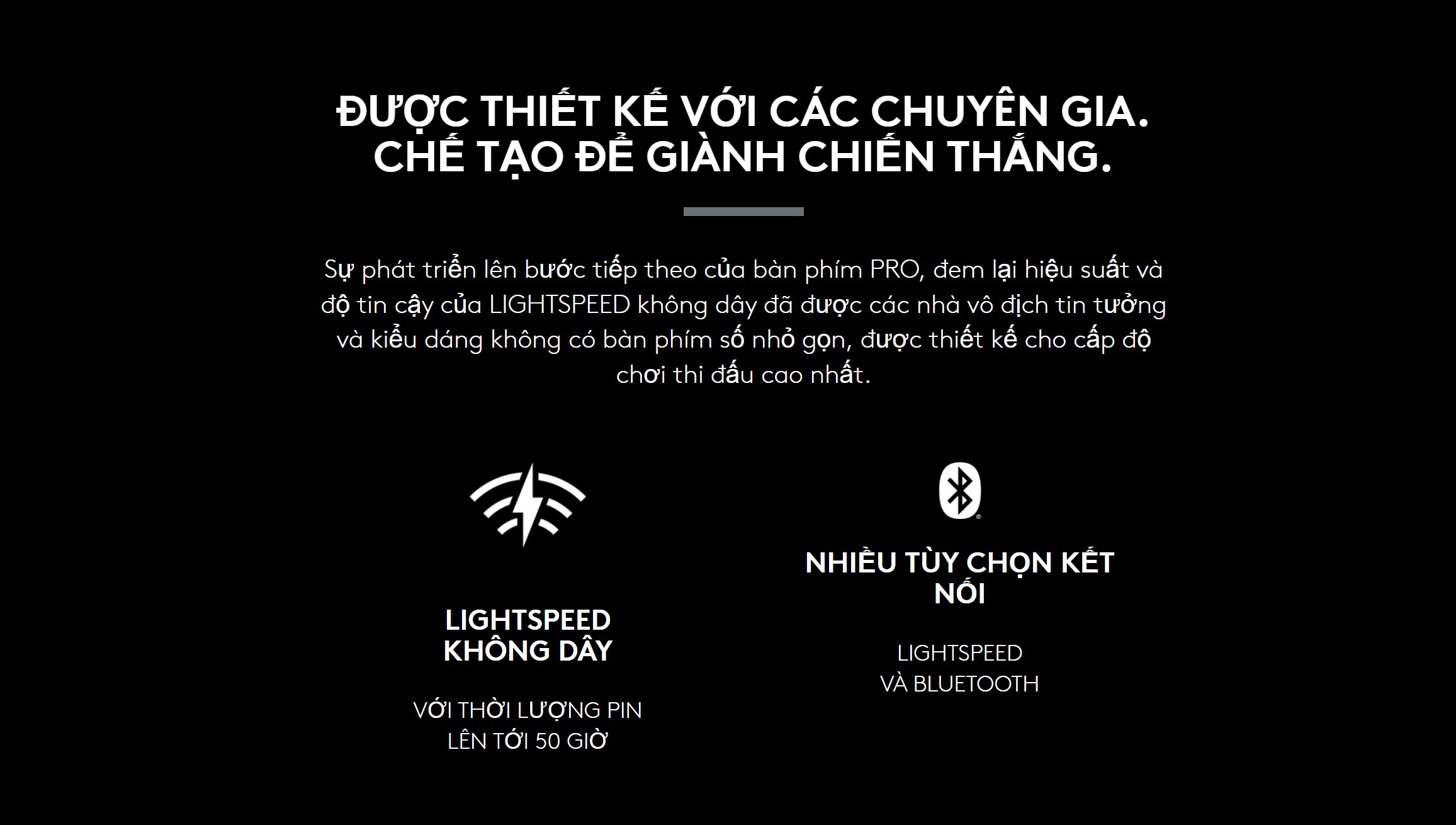 Bàn phím Gaming không dây Logitech Pro X TKL Lightspeed Màu Trắng Tactile Switch _ 920-012149